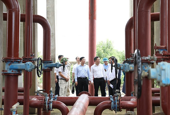 Dự kiến sẽ hoàn thành việc cung cấp nước cho huyện Thường Tín